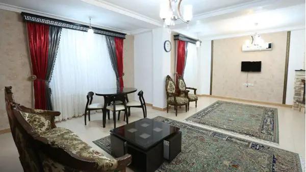 نمای اتاق در هتل راستین تالش