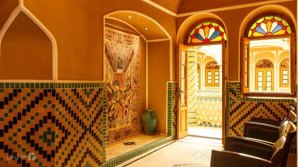 فضای داخلی هتل فاضلی یزد