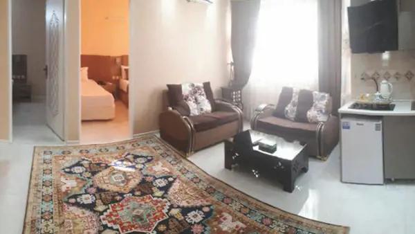 فضای داخلی سوئیت های هتل آپارتمان یزدان در مشهد