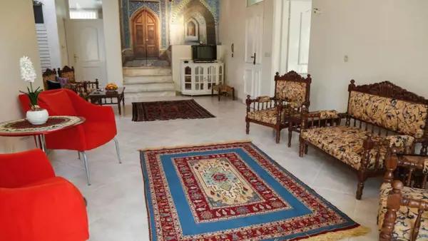 فضای داخلی خانه مسافر دربکوشک اصفهان