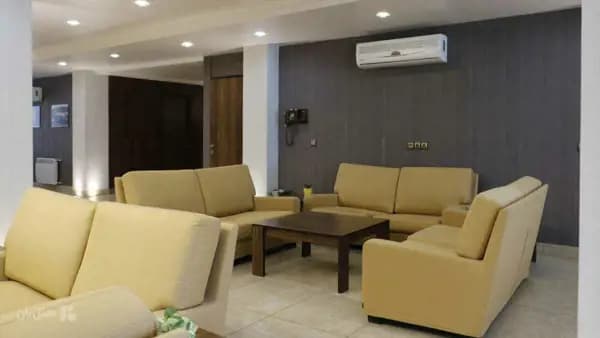 Decoration of Hezar Hotel Kerman lobby