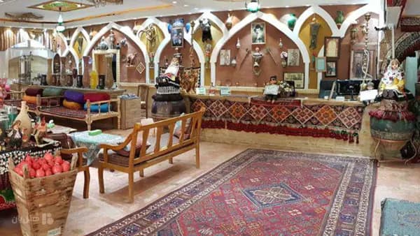 لابی هتل ابیانه با طراحی داخلی شیک