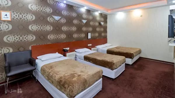 اتاق چهار تخته در هتل ایران اهواز
