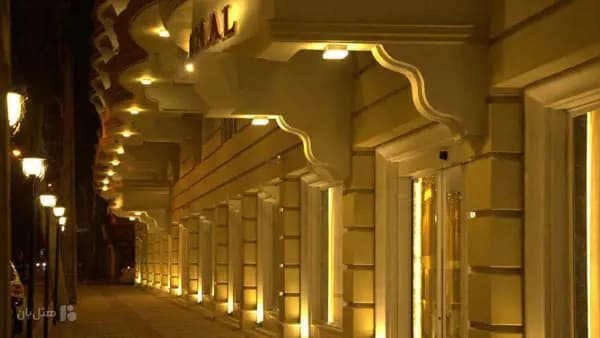 نمای بیرونی هتل پامچال رشت