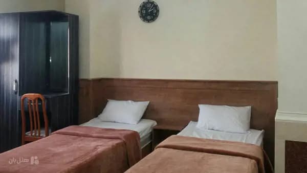 Twin room at Asmari Hotel Qeshm