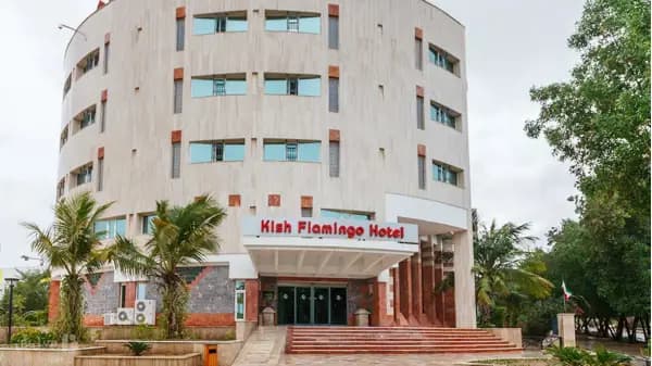 Exterior view of Flamingo Hotel Kish