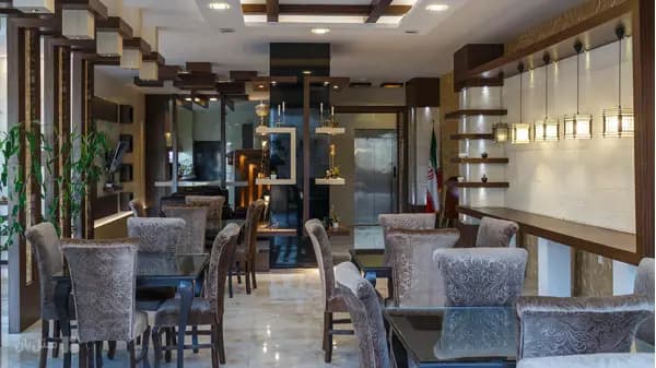 Beautiful interior space of Arash Apartment Hotel Qeshm