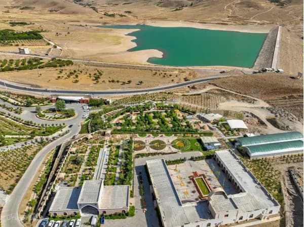 نمای کلی مجتمع اقامتی گلستانکوه خوانسار