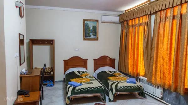 Twin room at Marvarid Hotel Tabriz