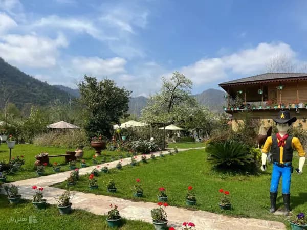 فضای بیرونی هتل راتینس ماسال