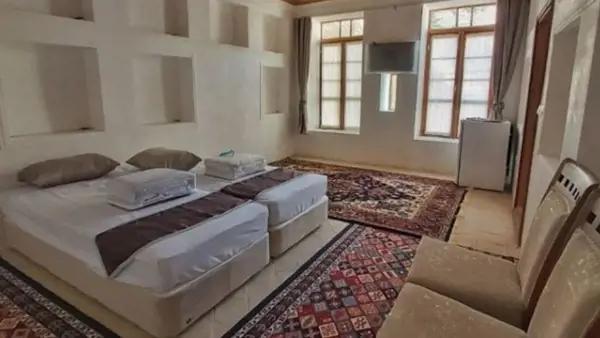 طراحی داخلی اتاق اقامتگاه بامگاه کرمانشاه
