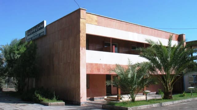 نمای بیرونی مهمانسرای جهانگردی بم