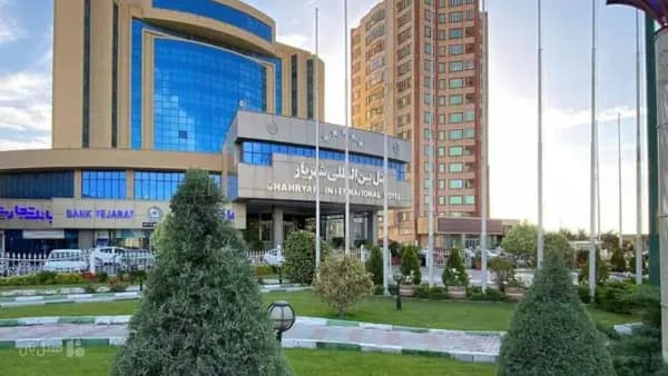 نمای بیرونی هتل شهریار تبریز