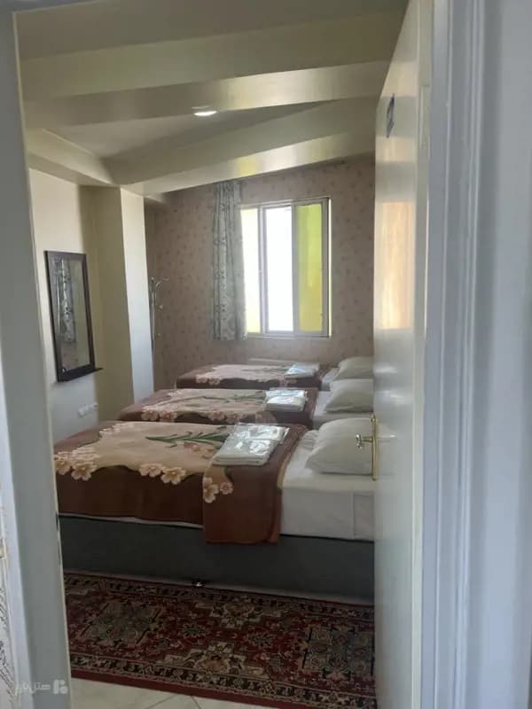Interior space of Aras Hotel Apartment Tabriz room