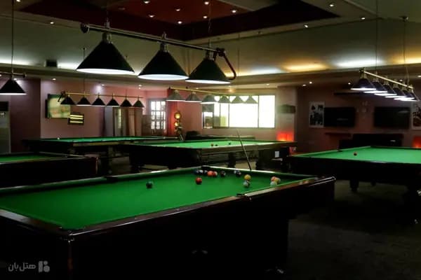 Billiard room at Arian Hotel Kish