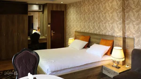 اتاق دو تخته دابل شیک در هتل شبستان رشت