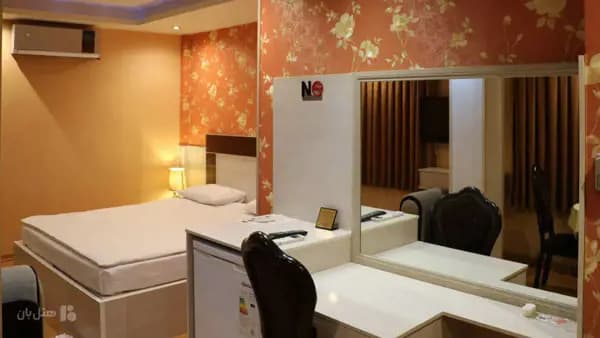 اتاق دو تخته دابل در هتل شبستان رشت
