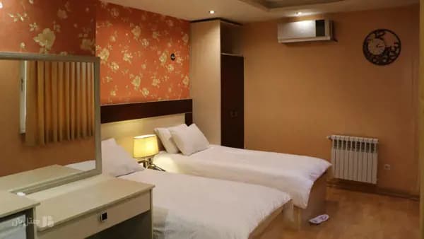 اتاق دو تخته تویین در هتل شبستان رشت