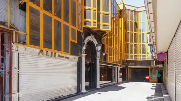 نمای بیرونی هتل پردیس مشهد