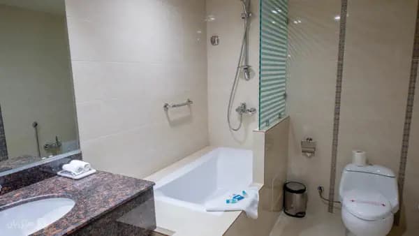 Modern bathroom at Zandieh Hotel Shiraz