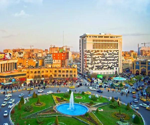 نمای کلی هتل اترک مشهد