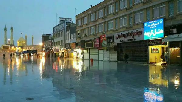 نمای بیرونی هتل کریمه قم