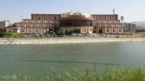نمای خارجی هتل پیام زنجان