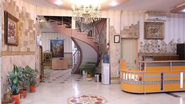 دکوراسیون داخلی لابی هتل آپارتمان خاتم همدان