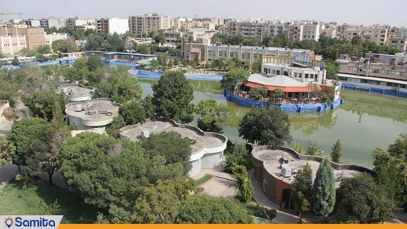 نمای ساختمان مجتمع اقامتی مهر و ماه اصفهان