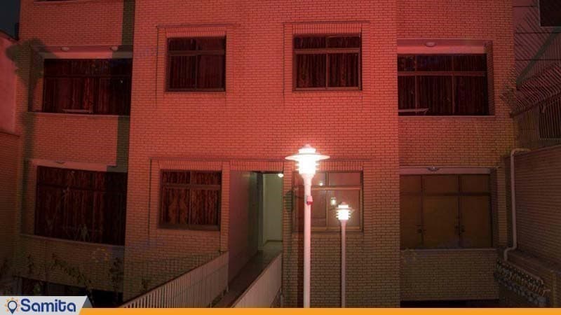 نمای ساختمان هتل آپارتمان شروین اصفهان