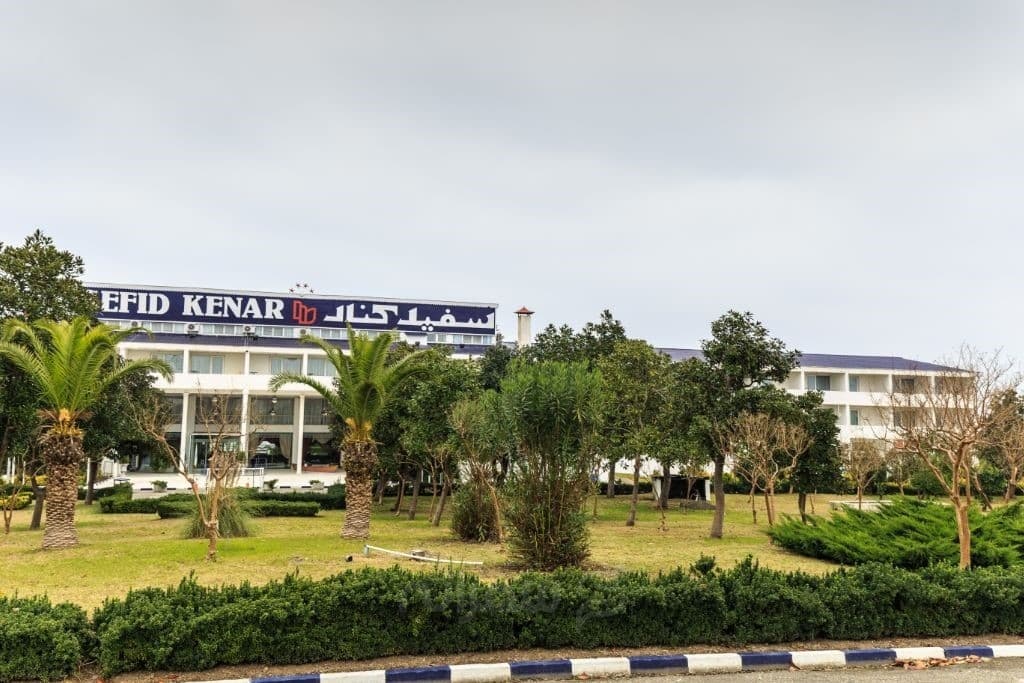 هتل سفیدکنار بندر انزلی