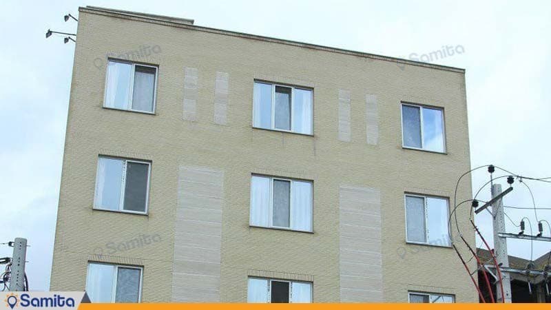 نمای ساختمان هتل آپارتمان زیبا تبریز