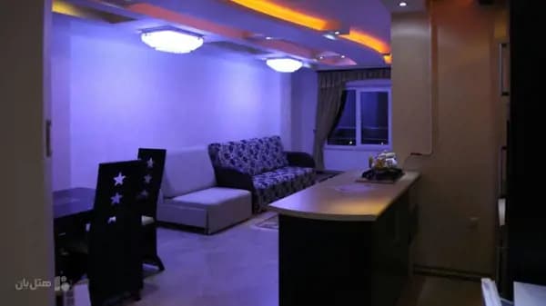 دکوراسیون شیک سوئیت هتل آپارتمان سفیر بندرانزلی فضای داخلی سوئیت هتل آپارتمان سفیر بندرانزلی