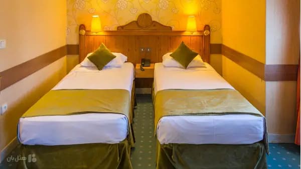 تصویر اتاق دو تخته تویین هتل آسیا مشهد - ۱ اتاق دو تخته تویین هتل آسیا مشهد