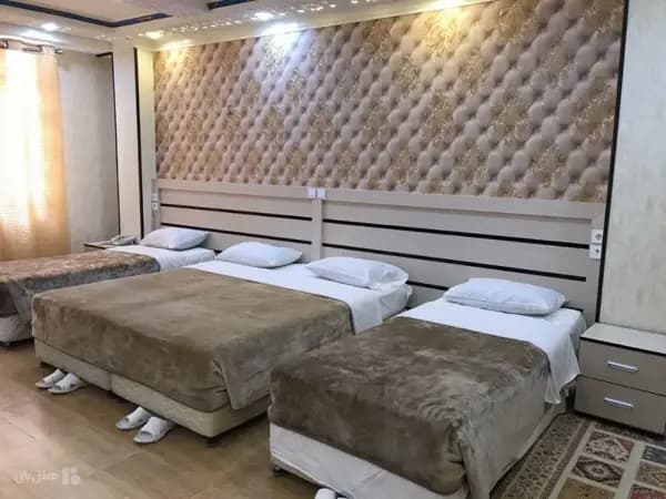 تصویر اتاق چهار تخته هتل سپاهان اصفهان اتاق چهار تخته در هتل سپاهان اصفهان