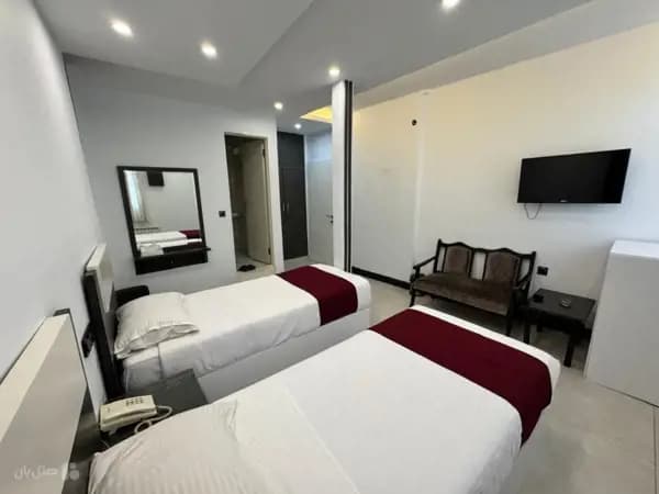 تصویر اتاق تویین راحت هتل پاسارگاد تهران اتاق تویین راحت در هتل پاسارگاد تهران