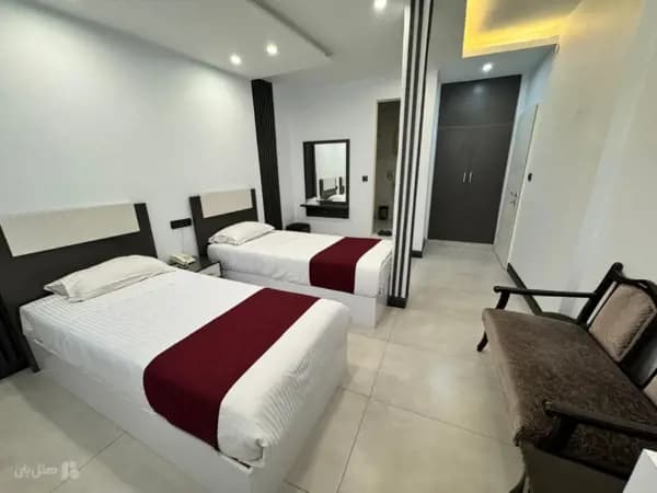 تصویر اتاق تویین مدرن هتل پاسارگاد تهران اتاق تویین مدرن در هتل پاسارگاد تهران