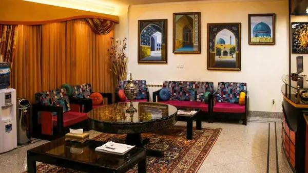 لابی هتل آپارتمان هشت بهشت اصفهان لابی هتل آپارتمان هشت بهشت اصفهان