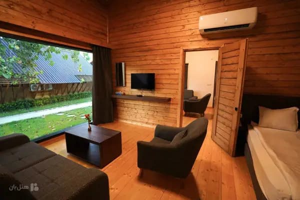 تصویر فضای داخلی ویلا 2 هتل ساحلی میزبان بابلسر فضای داخلی ویلا 2 در هتل ساحلی میزبان بابلسر