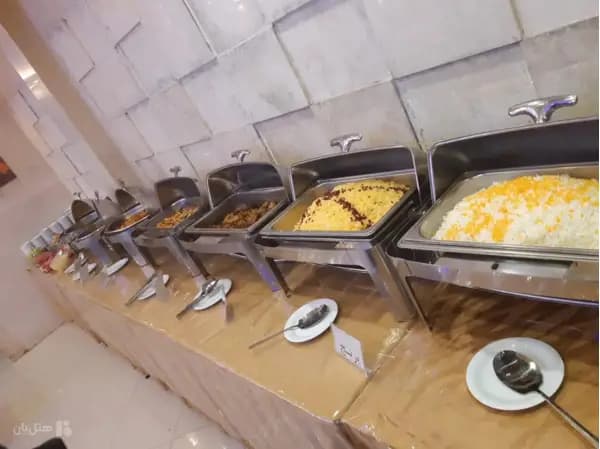 تصویر رستوران هتل آپارتمان مرمر مشهد رستوران هتل آپارتمان مرمر مشهد