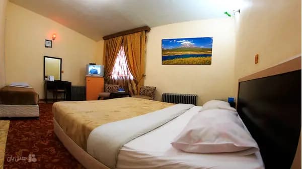 تصویر اتاق دو تخته تویین مهمانسرای جهانگردی خلخال اتاق دو تخته تویین در مهمانسرای جهانگردی خلخال