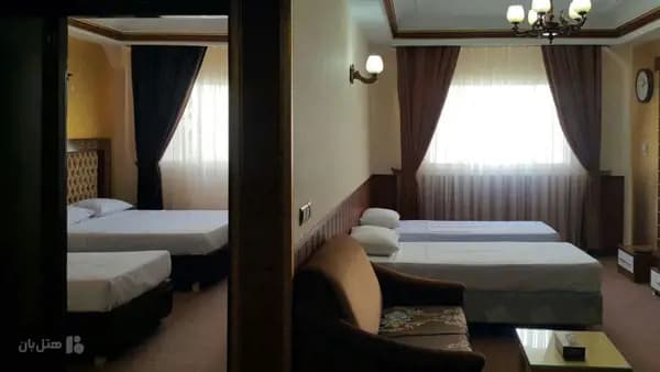 Two-bedroom five-bed apartment photo at Noor Hotel Mashhad Two-bedroom five-bed apartment at Noor Hotel Mashhad