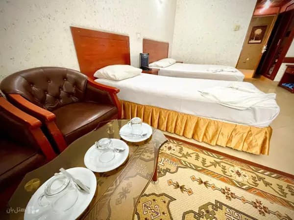 تصویر چیدمان زیبا در اتاق هتل هلیا مشهد اتاق با چیدمان زیبا در هتل هلیا مشهد