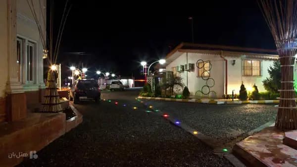 تصویر باغچههای هتل پدیدار خزر رودسر باغچههای هتل پدیدار خزر رودسر