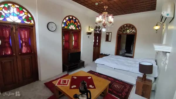 تصویر اتاق با دکوراسیون سنتی در اقامتگاه بهروزی قزوین اتاق با دکوراسیون سنتی در اقامتگاه بهروزی قزوین