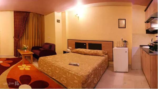 تصویر اتاق دو تخته دبل هتل عمارت مشهد اتاق دلباز دو تخته دبل در هتل عمارت مشهد